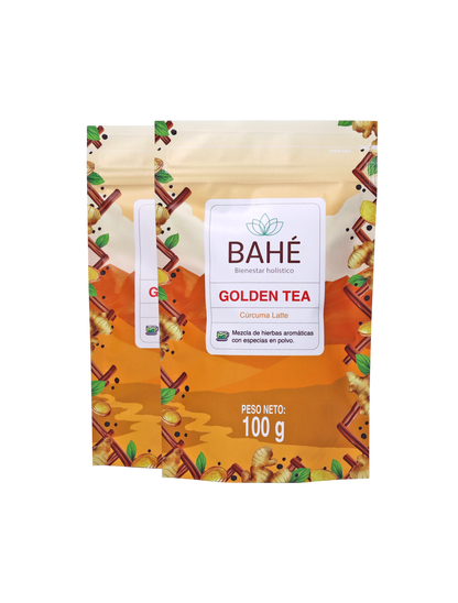 Golden Tea (Curcuma latte) - Una mezcla perfecta para nutrir el organismo y mejorar la salud digestiva.