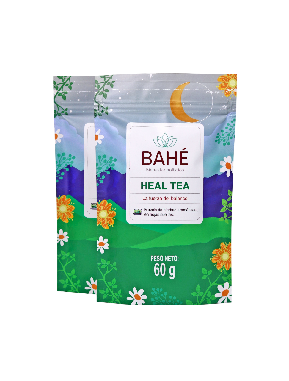 Heal Tea (Estrés, sueño, ansiedad) - La solución natural perfecta para regular tu cuerpo y mente a diario.