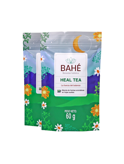 Heal Tea (Estrés, sueño, ansiedad) - La solución natural perfecta para regular tu cuerpo y mente a diario.