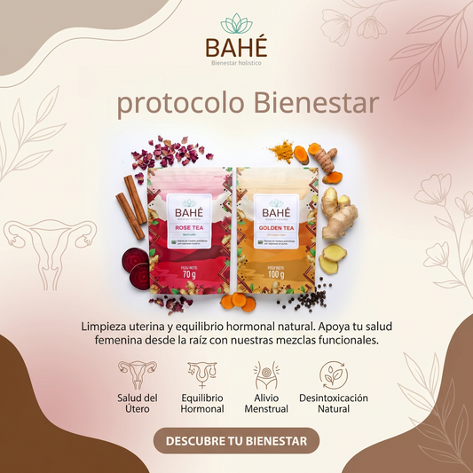 protocolo Bienestar |Limpieza uterina, equilibrio hormonal ( quistes, miomas, sangrados, dolor menstrual)